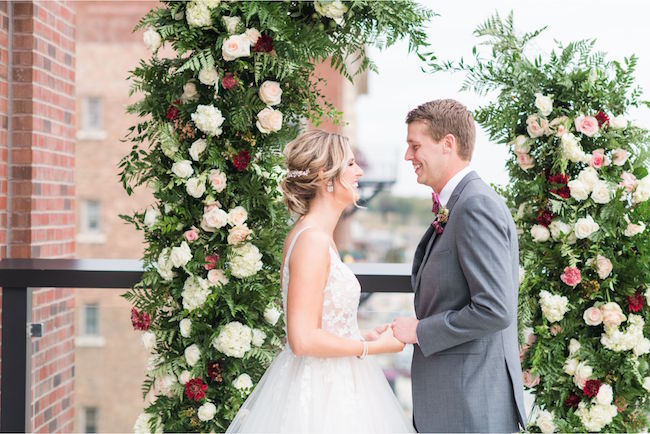 Chic Balcony Ceremony - Inspired by This