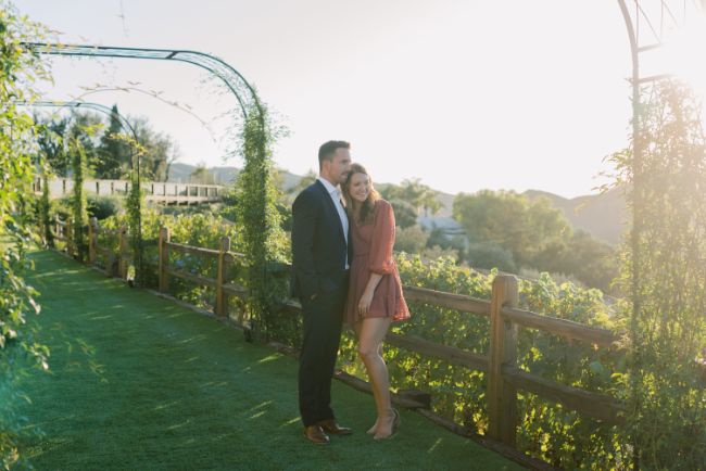 Casual Vineyard Engagement Photos - Inspired by This