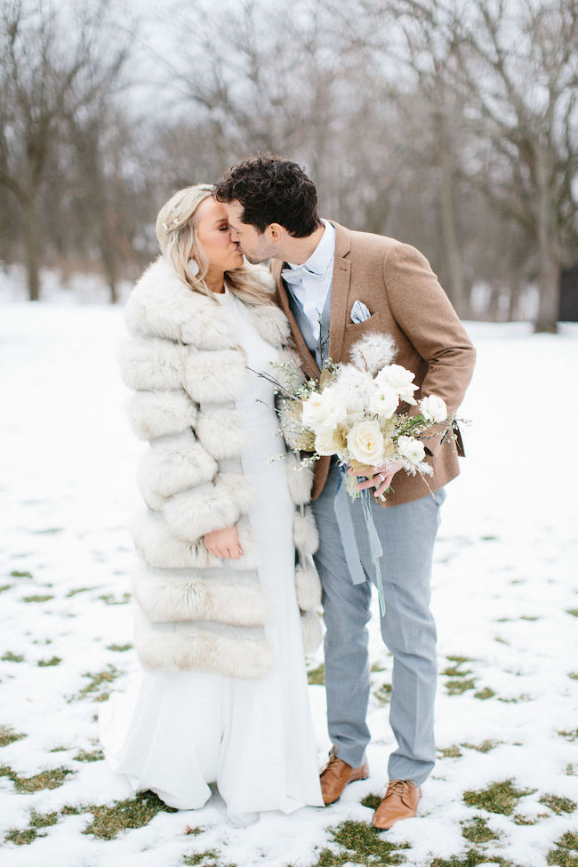 Urban Chic Winter Wedding Inspiration - Inspired By This