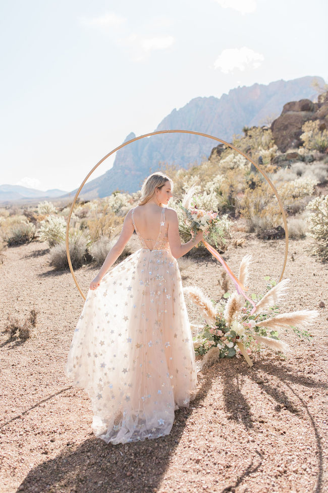 stars inspired elopement