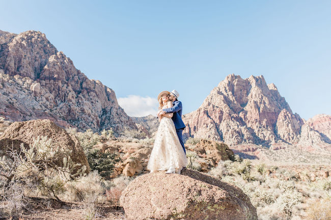 stars inspired elopement