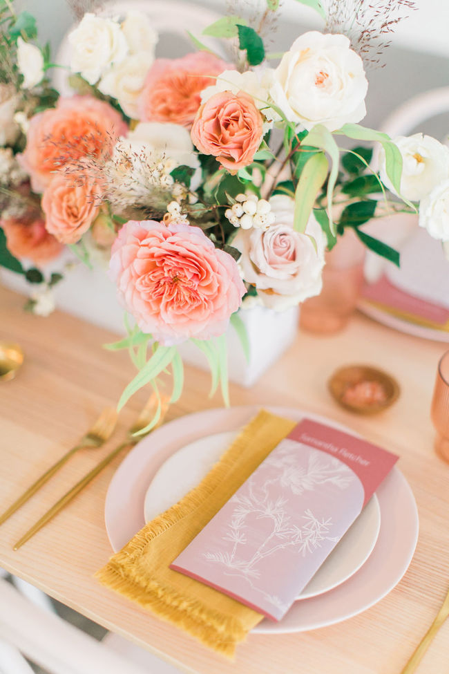 wedding inspiration with mustard yellow