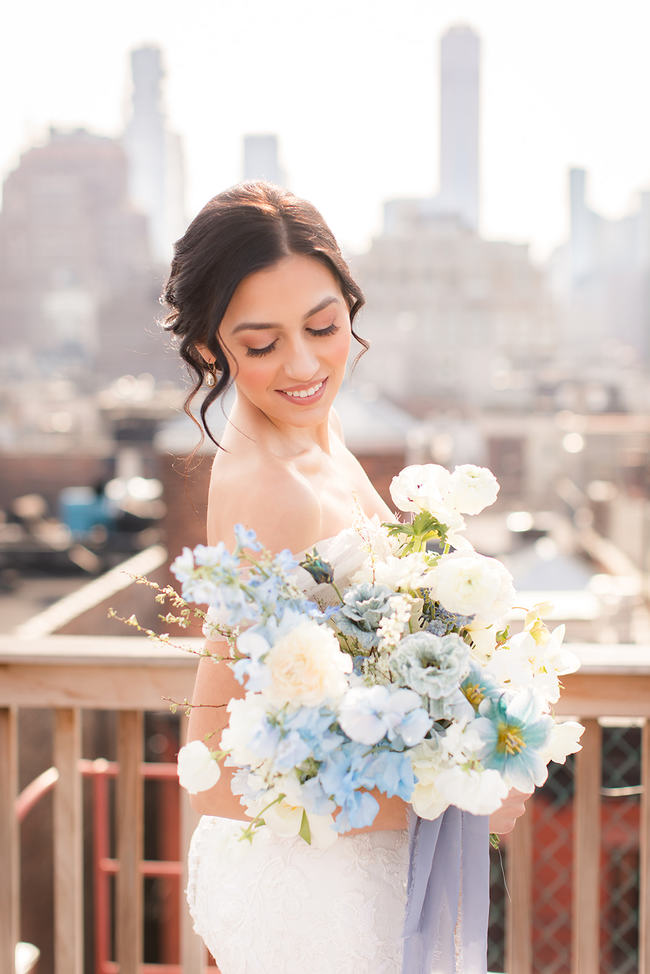 Pantones classic blue wedding