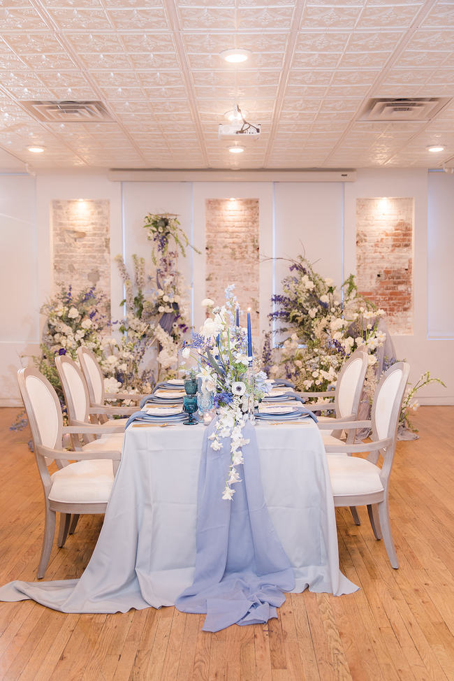 Pantones classic blue wedding