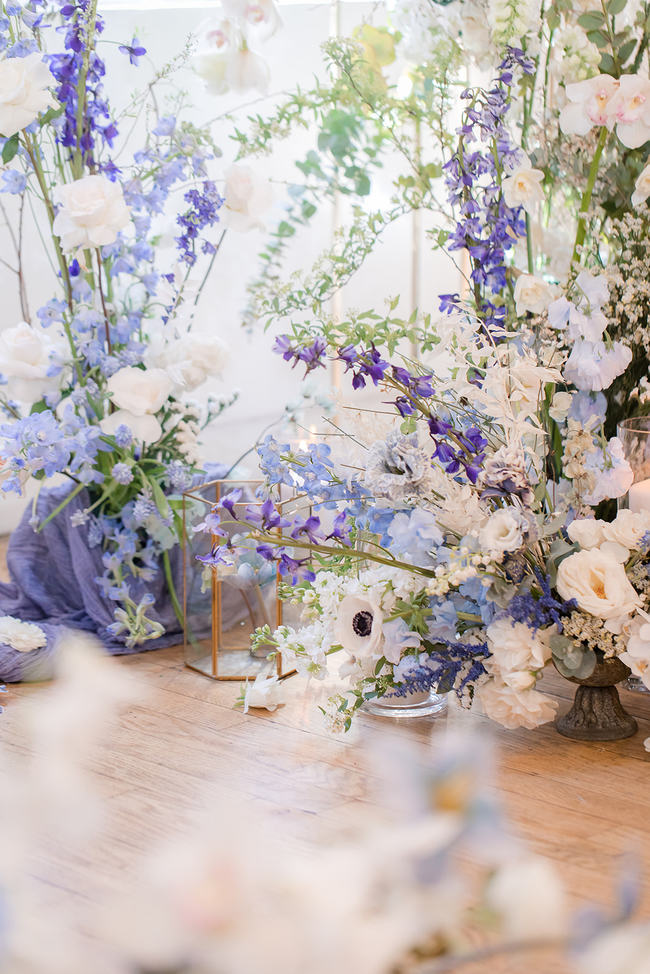 Pantones classic blue wedding