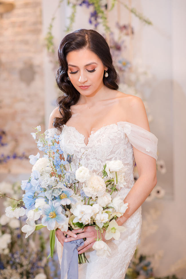 pantones classic blue wedding