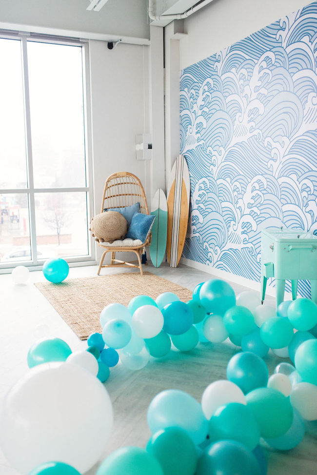 Ocean-Themed Birthday Party Theme