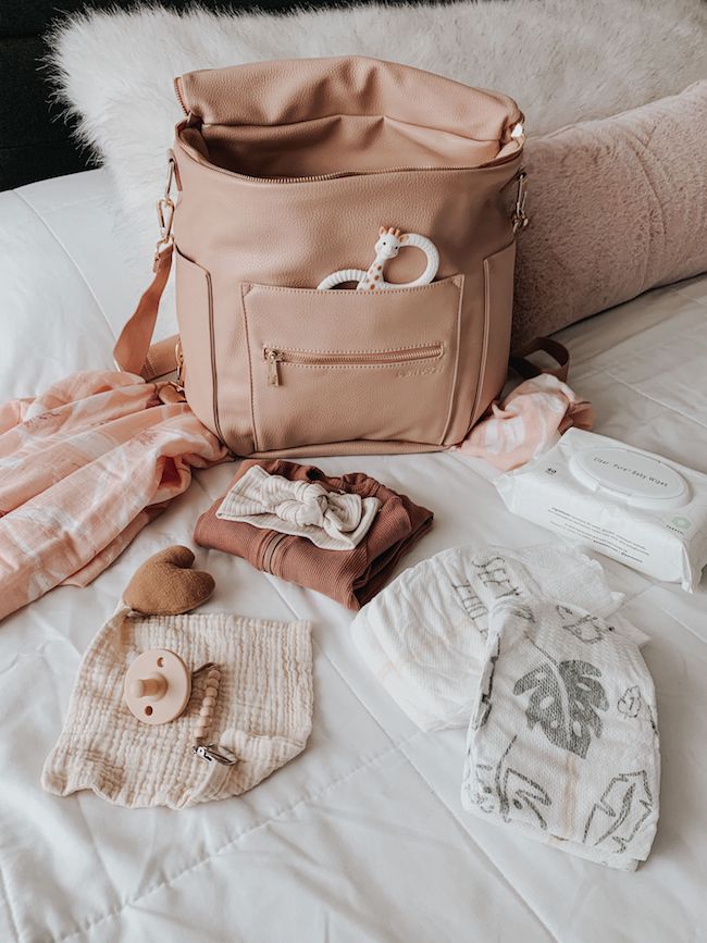 Gentle fawn diaper online bag