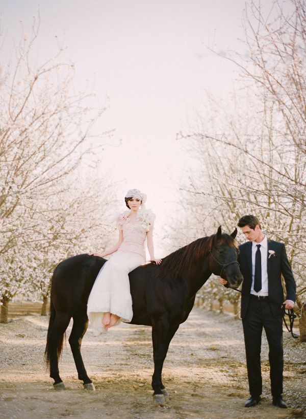 Inspired by this Glamorous Almond Orchard Wedding Shoot - Inspired By This