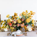 Copper Thanksgiving Tablescape