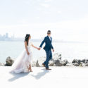 Pink and Navy Wedding in Treasure Island
