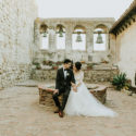 Romantic White Wedding in San Juan Capistrano