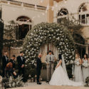 Modern Glam White and Gold Wedding