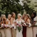 Blush and Burgundy Wedding