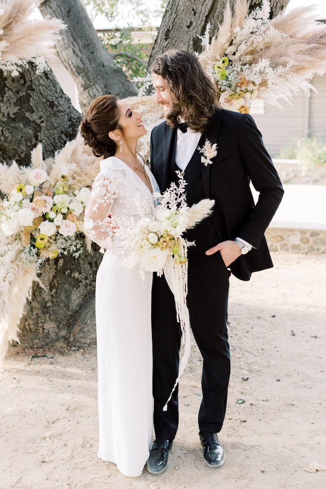 chic and edgy wedding