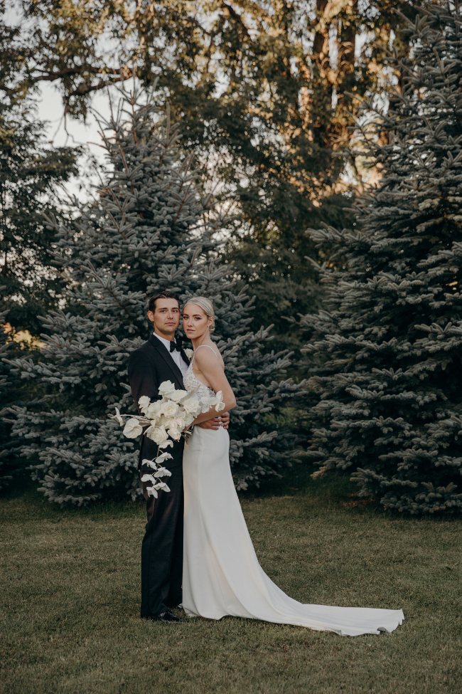 Glamorous Backyard Wedding On A Family Estate