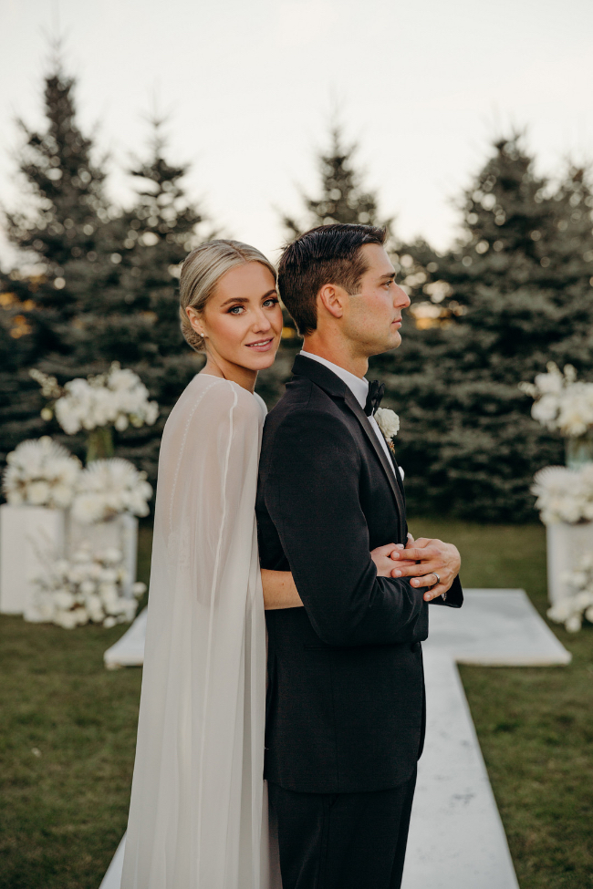 Glamorous Backyard Wedding On A Family Estate
