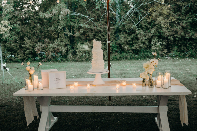 Glamorous Backyard Wedding On A Family Estate