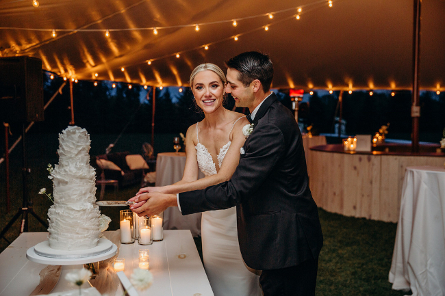 Glamorous Backyard Wedding On A Family Estate