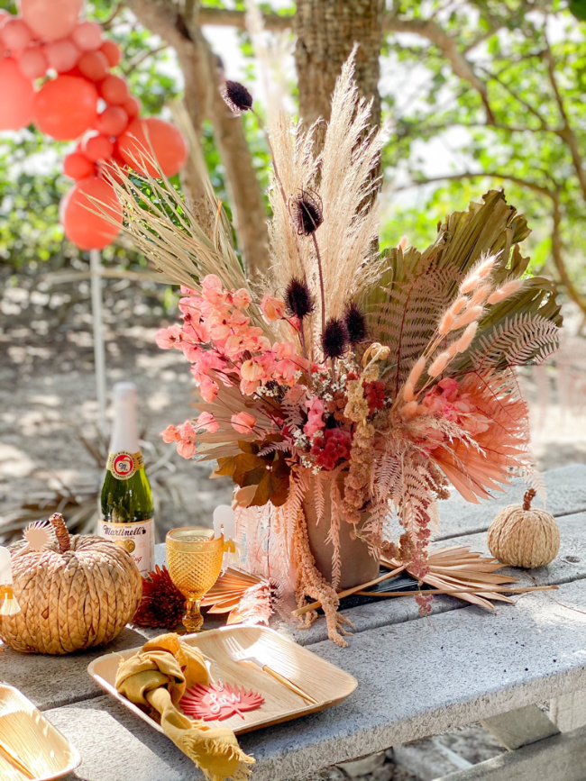 Fall Nights With Friends Bohemian Beach Picnic