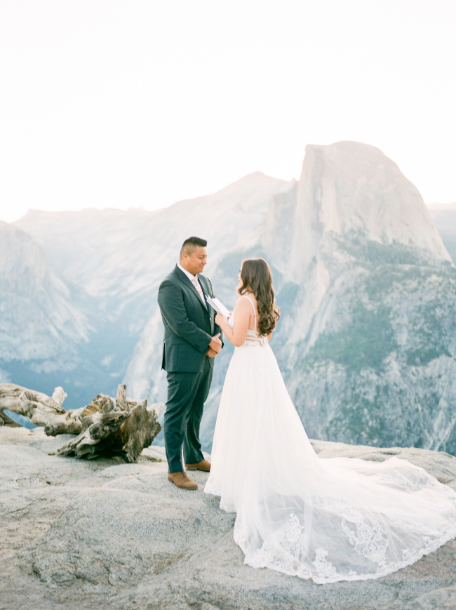Worth The Trek Yosemite Sunrise Elopement