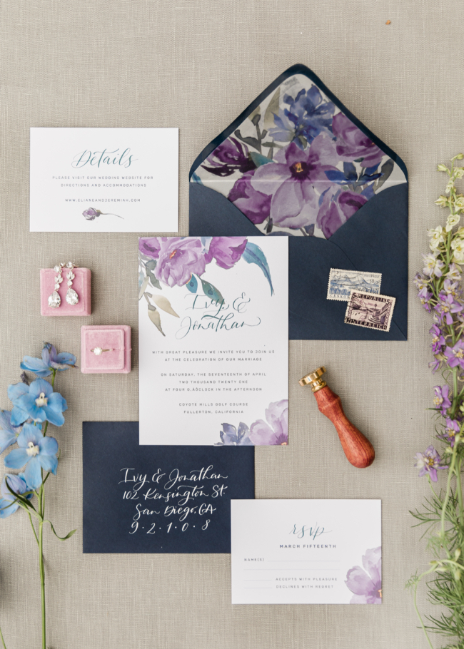 Lavender & Love Wedding Inspiration Shoot