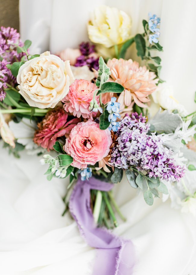 Lavender & Love Wedding Inspiration Shoot