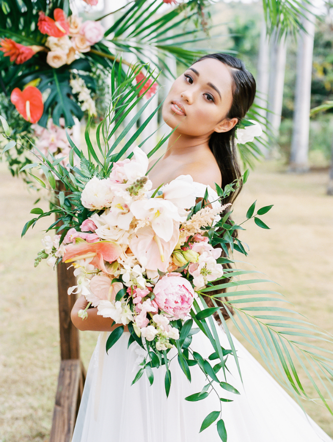 Stunning "On Hawaiian Island Time" Elopement