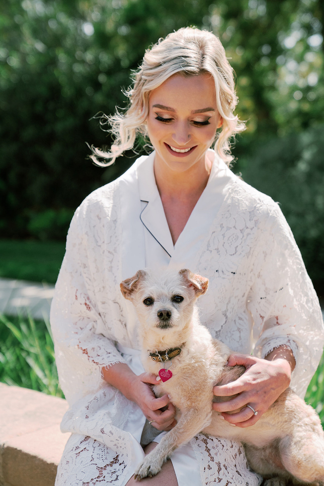 Sophisticated Lush Green & Classic White Wedding