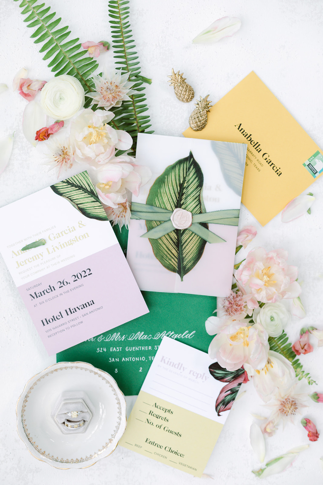 Cuban-Inspired Wedding Shoot at Hotel Havana