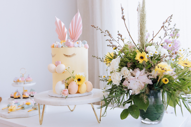 Spring-Filled Easter Bunny Picnic For Children