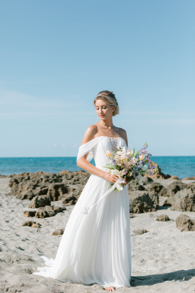 Coastal-Styled Wedding Shoot In Jupiter, Florida