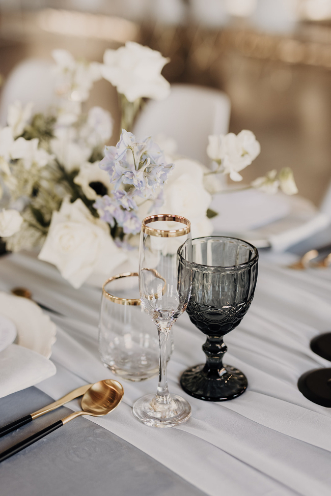 Industrial Grey & Lilac Wedding Inspiration