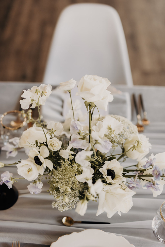 Industrial Grey & Lilac Wedding Inspiration