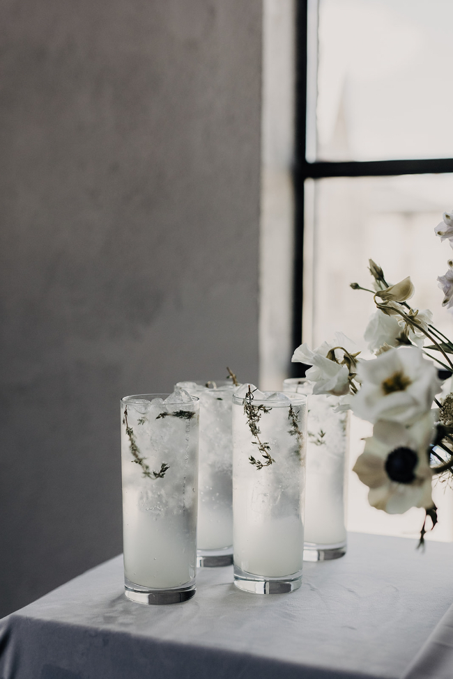 Industrial Grey & Lilac Wedding Inspiration