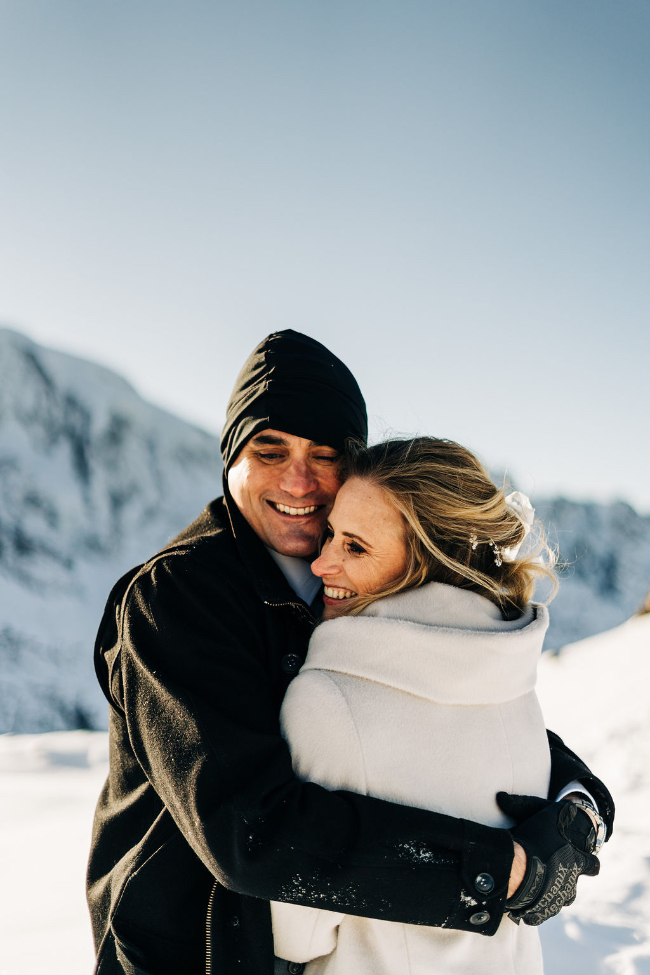 Stunning Elopement In St. Mortiz, Switzerland