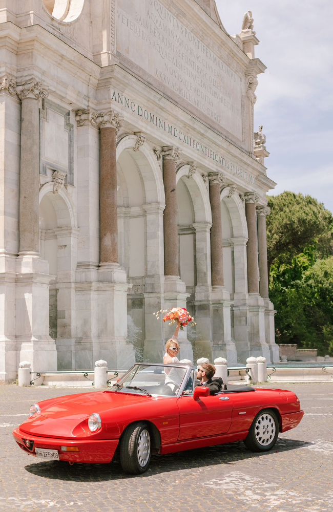 Breathtaking Elopement In The Romance Of Rome
