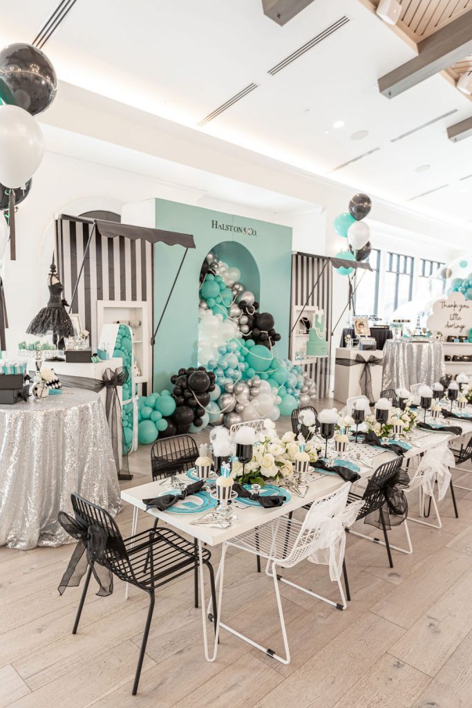 Tiffany and discount co themed room