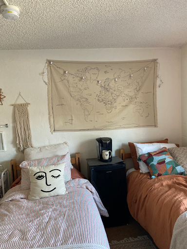 Shared Dorm Room Items to Coordinate