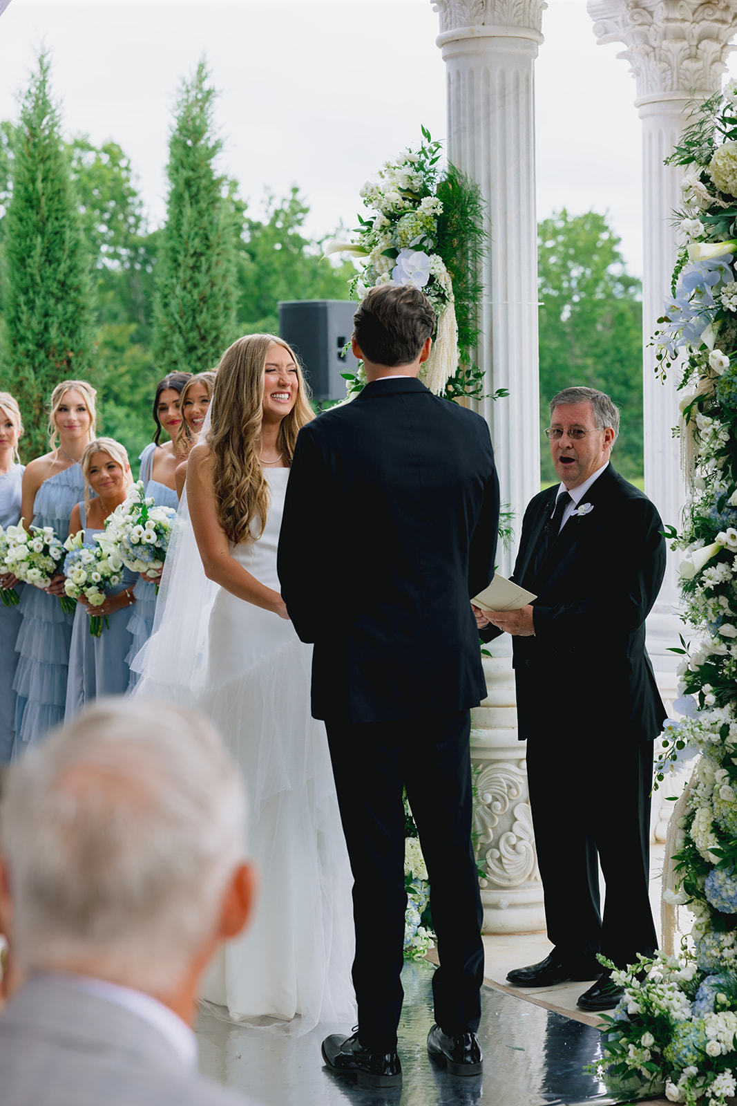 A Romantic Fairytale Wedding With a Surprise Exit